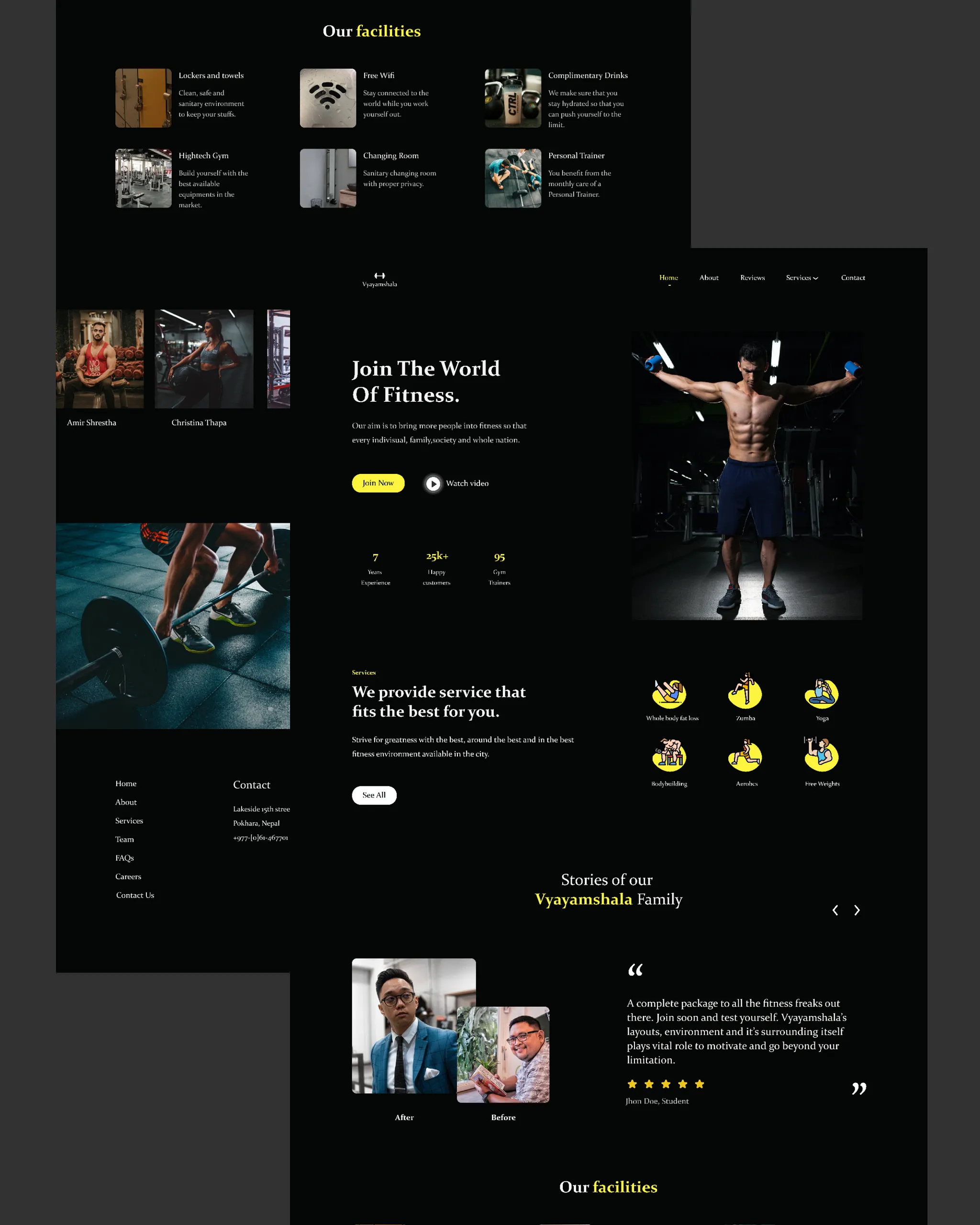 Gyms & Fitness Centers